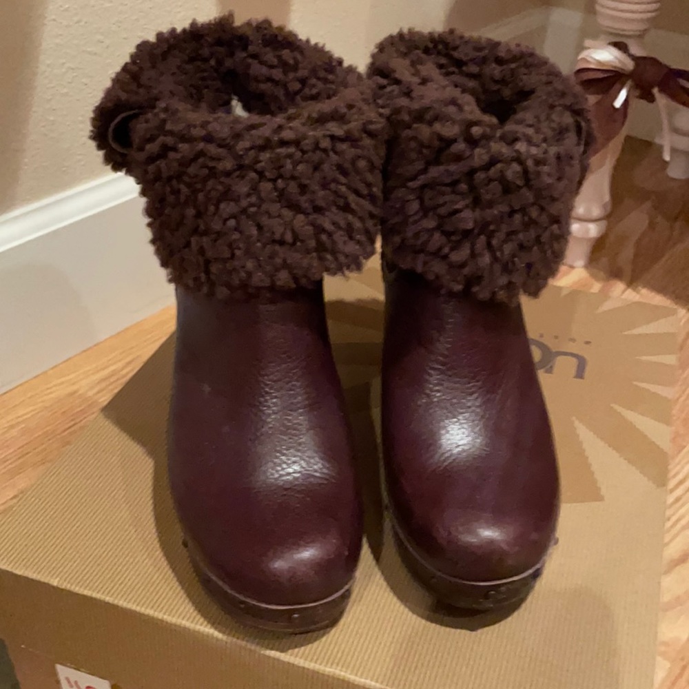 Ugg’s Leather and suede boots